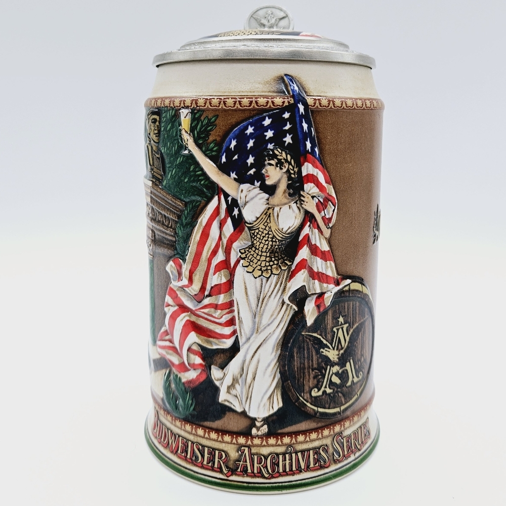 ANHEUSER BUSCH | Budweiser Archives Series limited ed. collector stein #18225